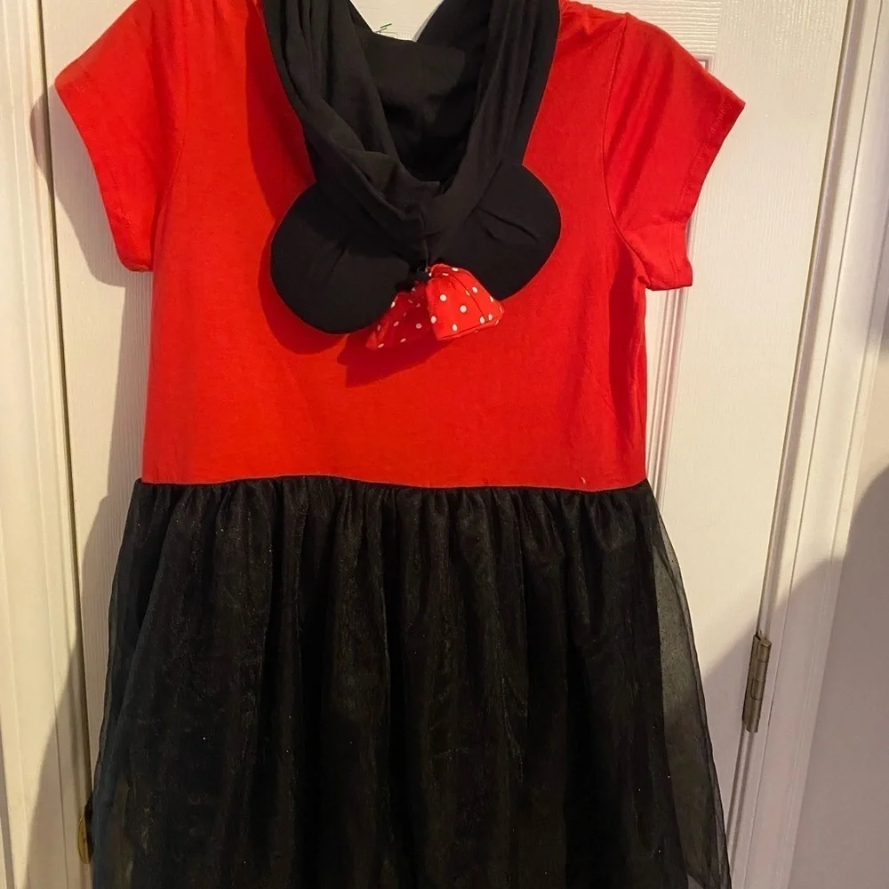 NWT Disney Hooded Minnie Mouse Dress